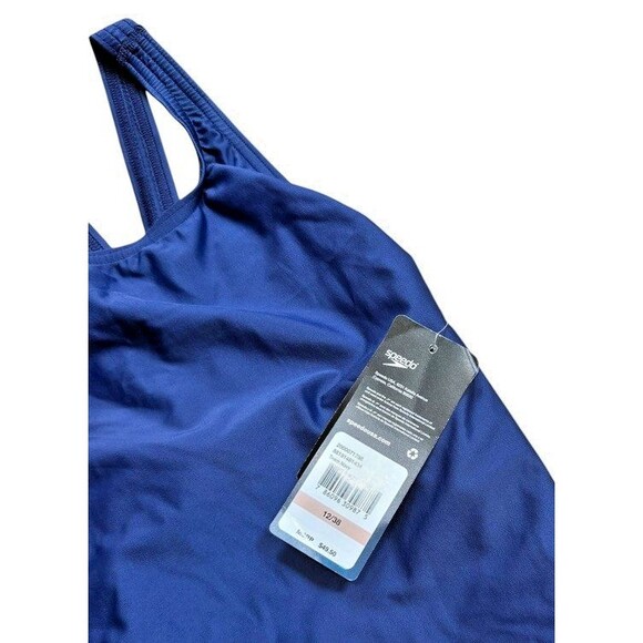 Speedo Pro LT Women's Size 12/38 Team Navy Competition Swimsuit - Training NWT - Picture 5 of 5